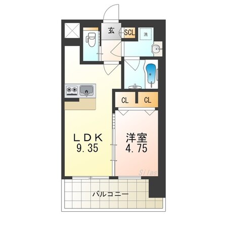 プレジオ布施ASIANの物件間取画像